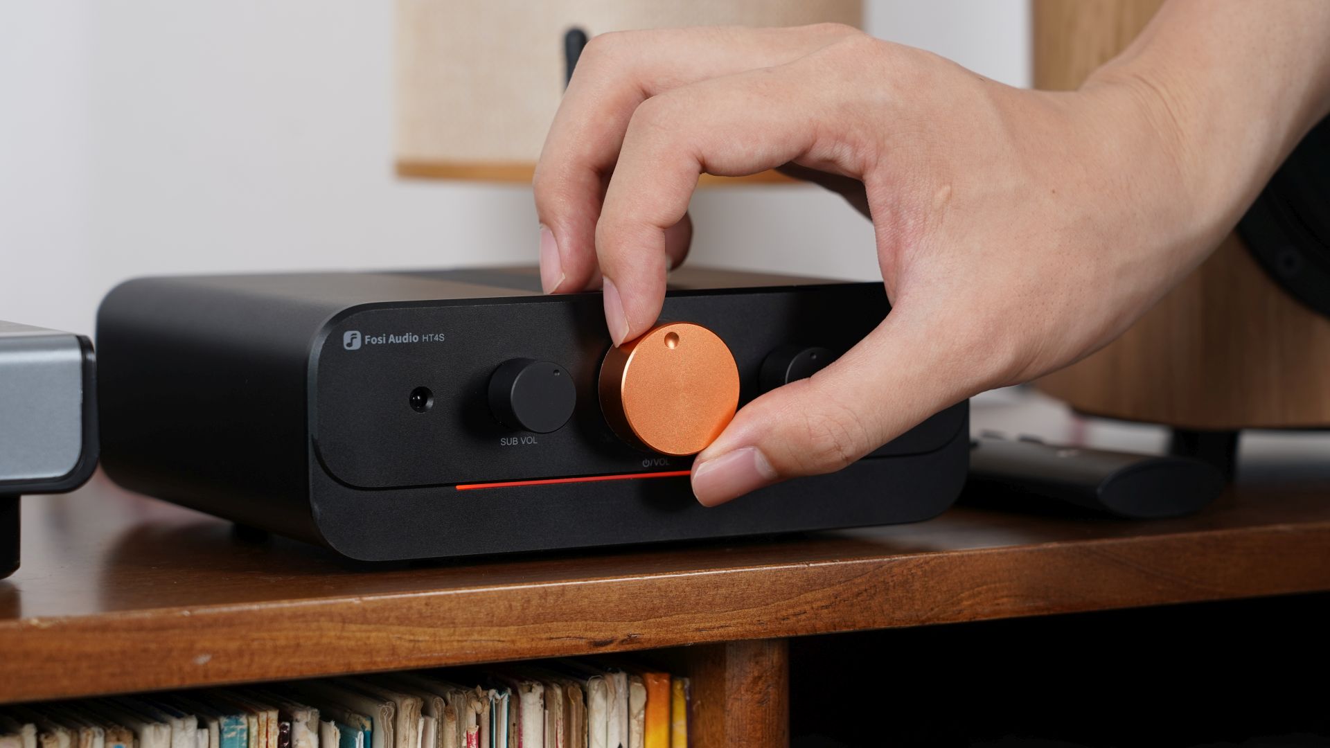Fosi Audio HT4S Bluetooth Amplifikatör HiFi Stereo Dış Hoparlörler